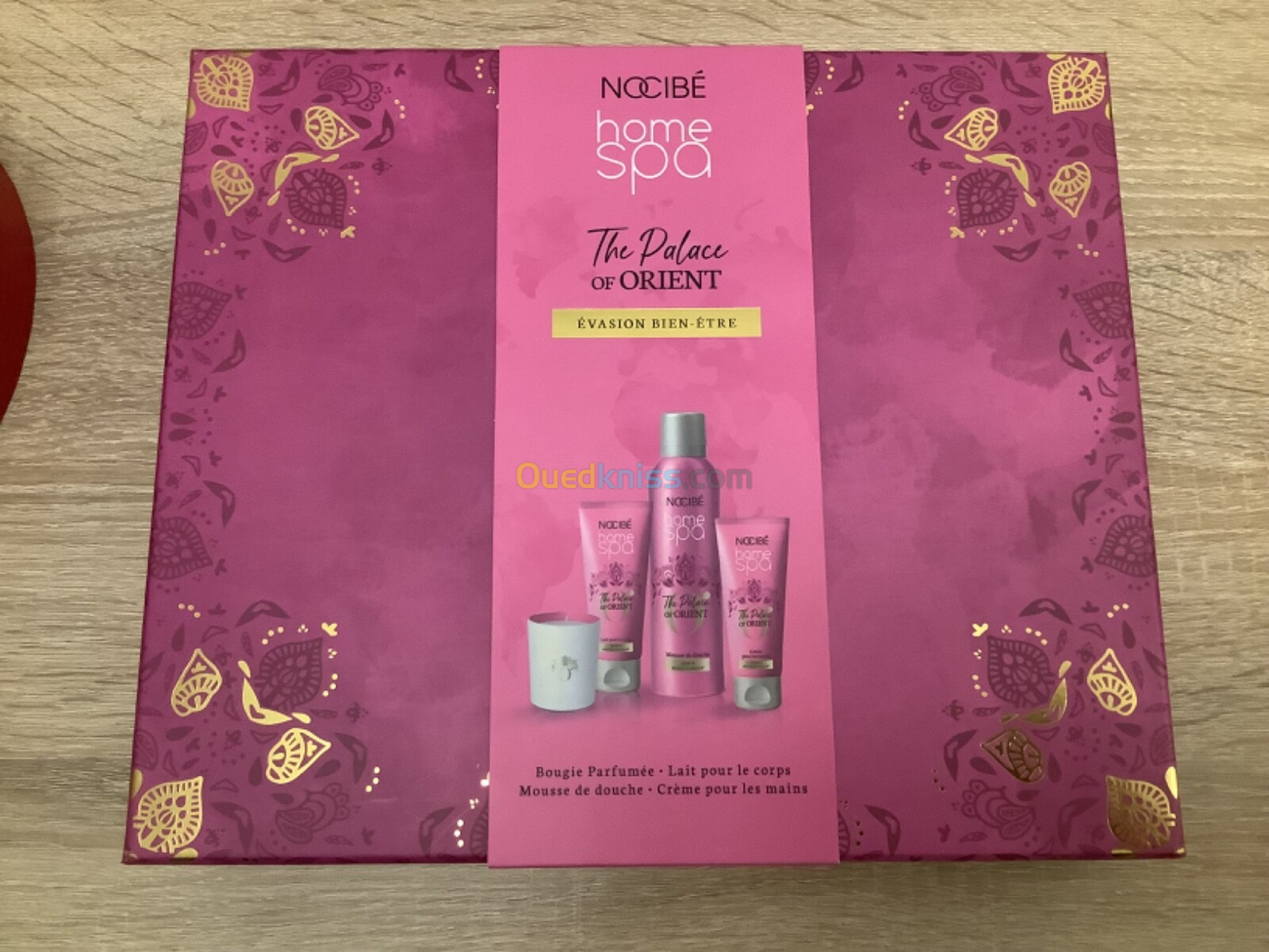 Coffret soin corps - HOME SPA THE PALACE OF ORIENT - EVASION BIEN-ÊTRE- Nocibé