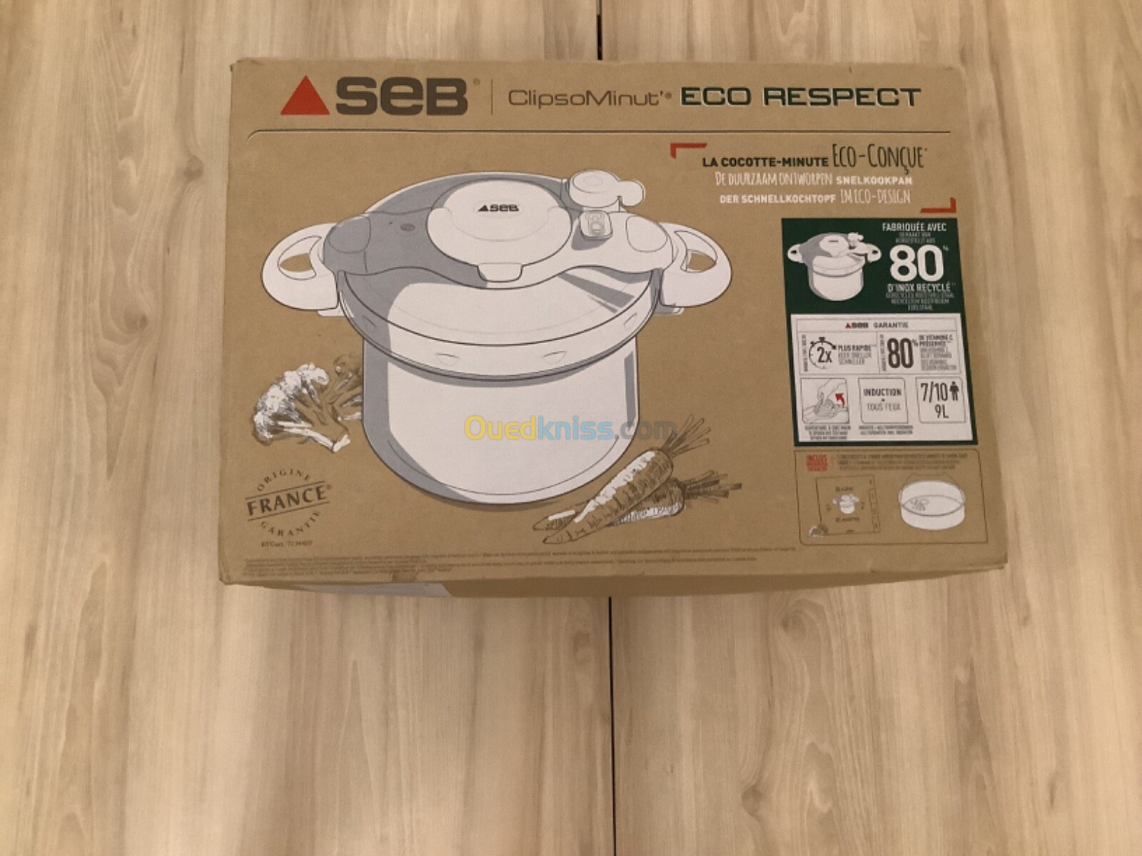 SEB CLIPSO MINUT ECO RESPECT COCOTTE-MINUTE 9 L