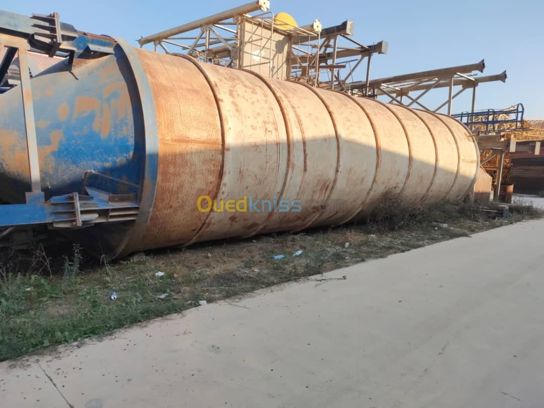 Silos de ciment pour centrale à béton 