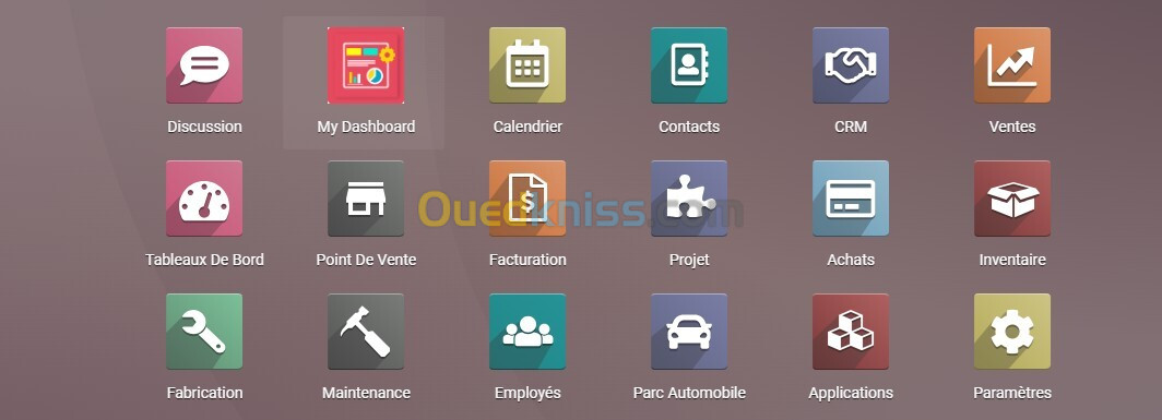 Logiciel de gestion ERP odoo