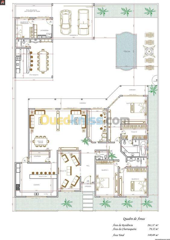 Architecte freelencer, réalise des plans 2D  et des 3D 