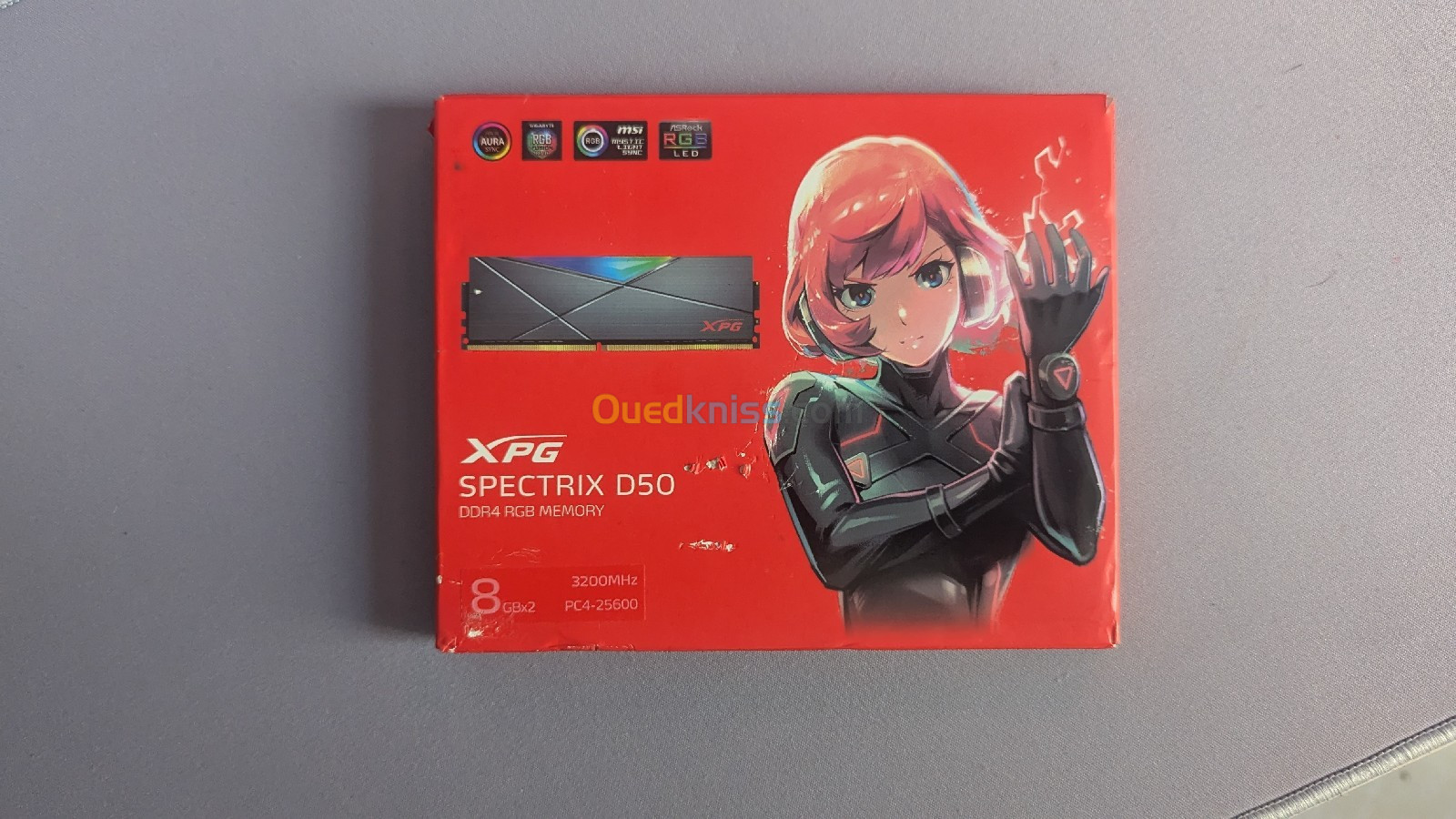 XPG SPECTRIX D50 32GB 4X8 3200MHz