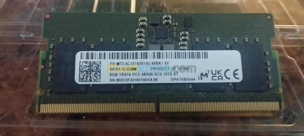 Ram DDR5 16GB 8x2 4800Mhz