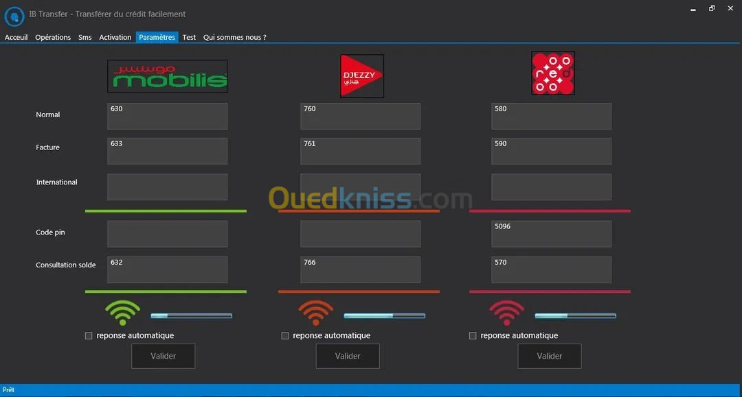 LOGICIEL de  FLEXY