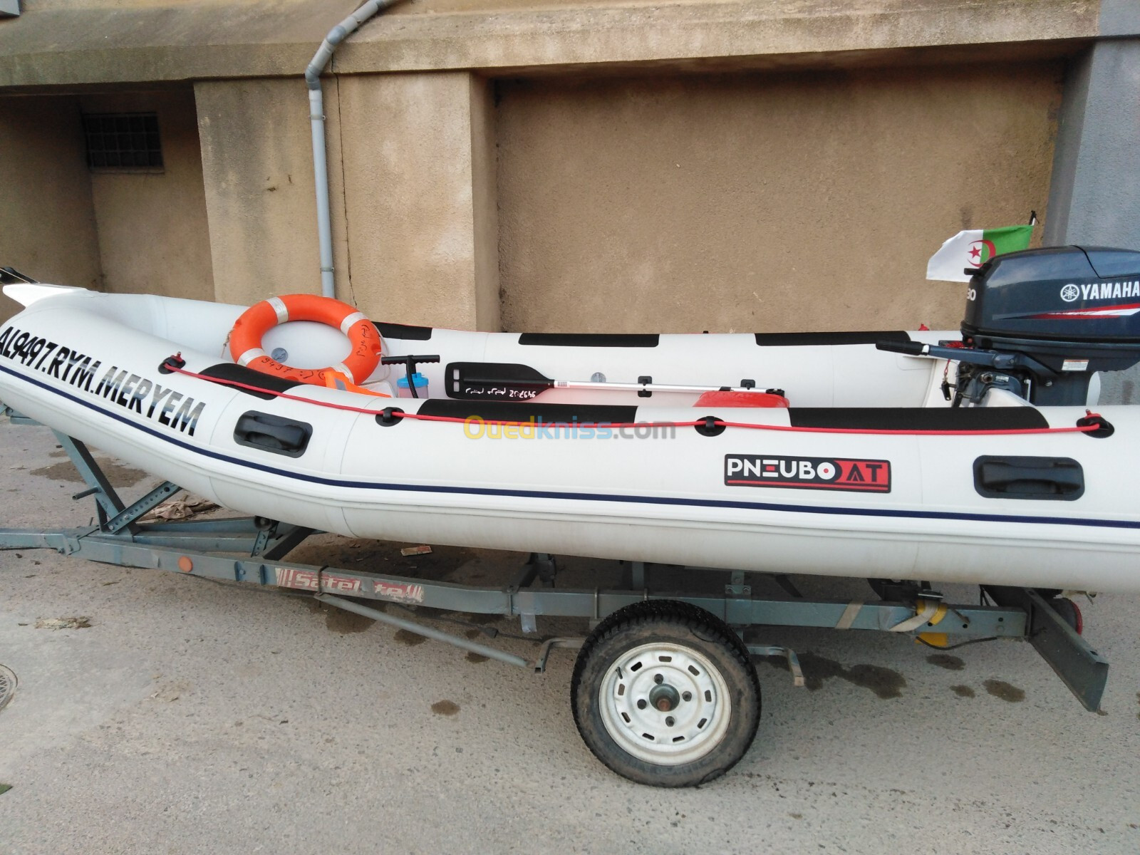 Semi rigide pneuboat 4.20m