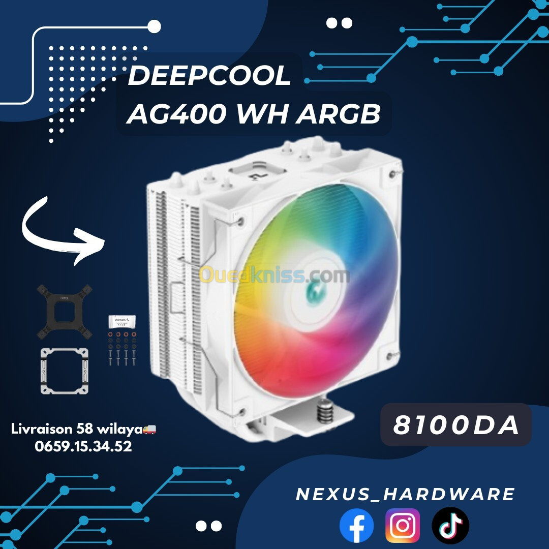 DeepCool AG400 ARGB Cpu cooler