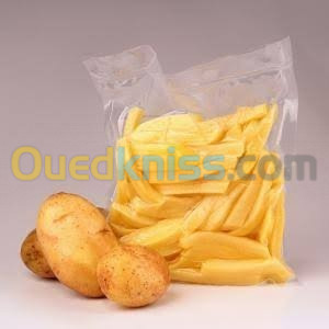 frites fraiches sous vide