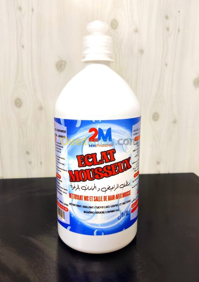 NETTOYANT ET DESINFECTANT DE WC ET SALLE DE BAIN AVEC MOUSSE 2M