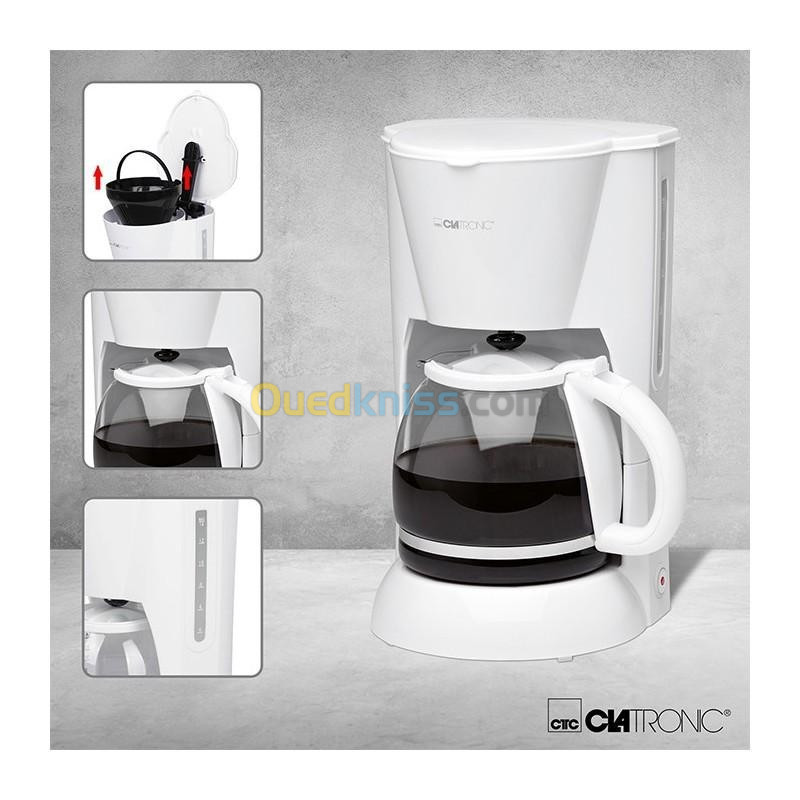 Cafétière Électrique 12-14 Tasses 1,5L 900W Clatronic KA 3473