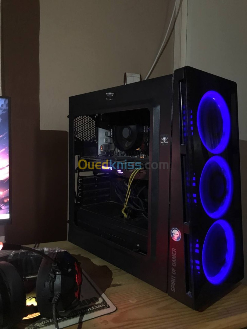 pc gamer ryzen 5 3600 GTX 1060 Alger Algeria