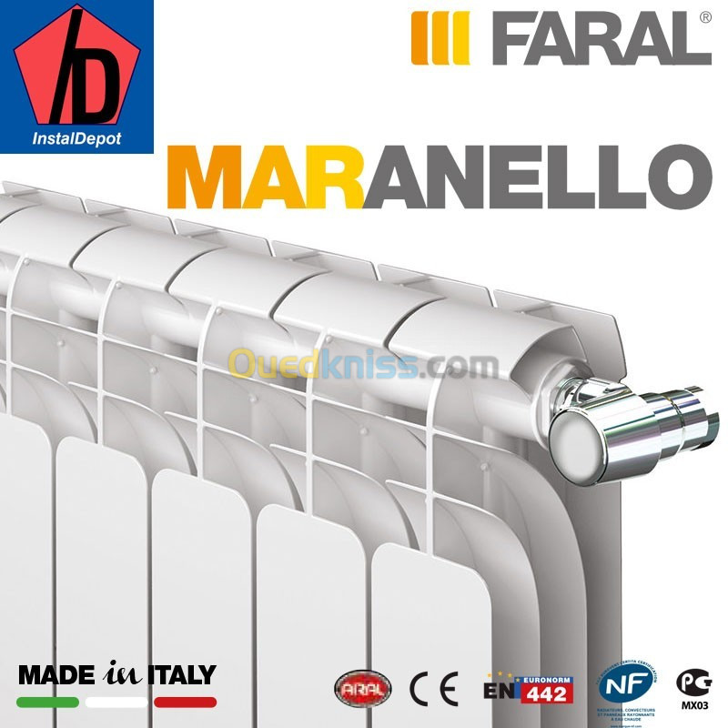 Faral maranello Radiateur aluminium 