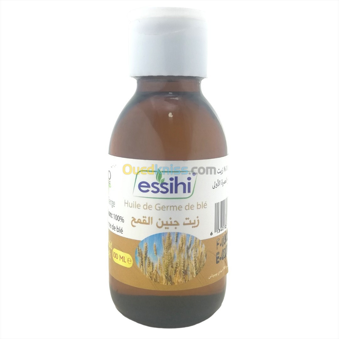 Huile de Germe de Blé Pressée à Froid Pure et 100% naturel Sans Additifs  100ml - Alger Algérie