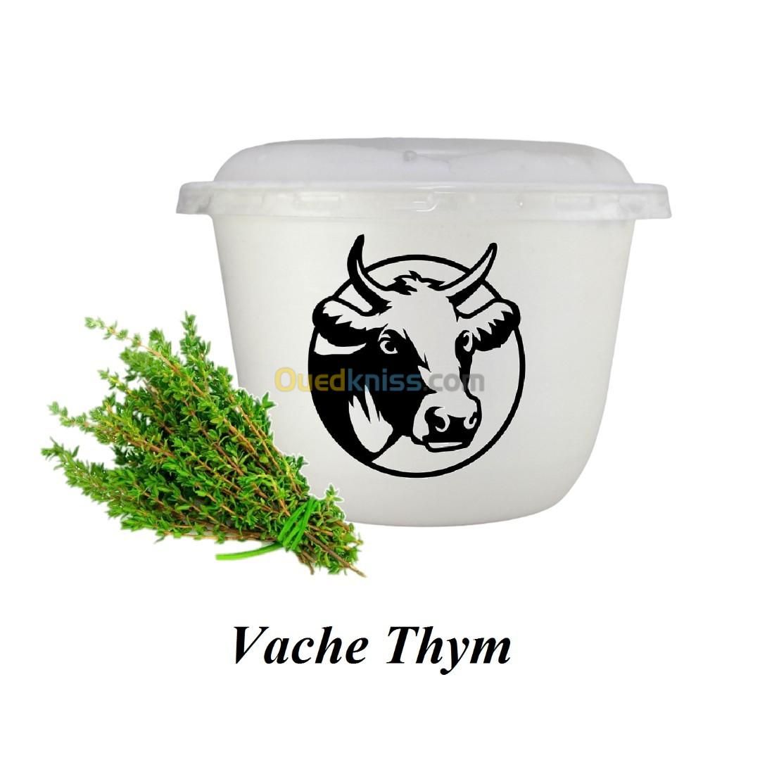 Fromage à tartiner à base de lait de vache au Thym