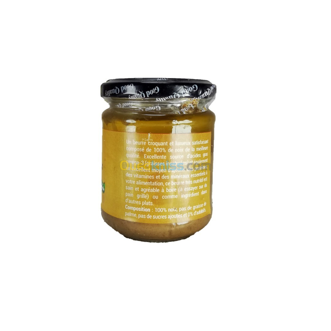 Beurre De Noix 100% Naturel Sans Additifs 200 Gr