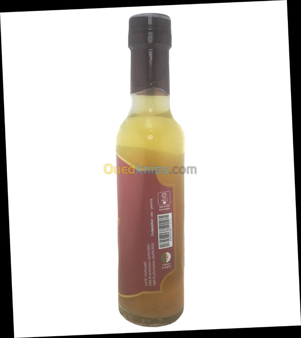 Vinaigre de Pomme (Cidre) 100% Naturel 250 ml