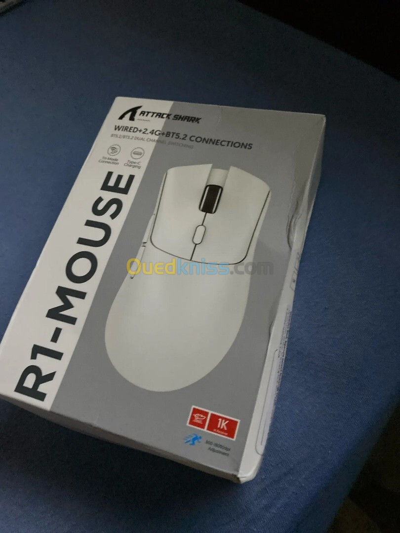 mouse gaming souri attack shark r1 18000 dpi