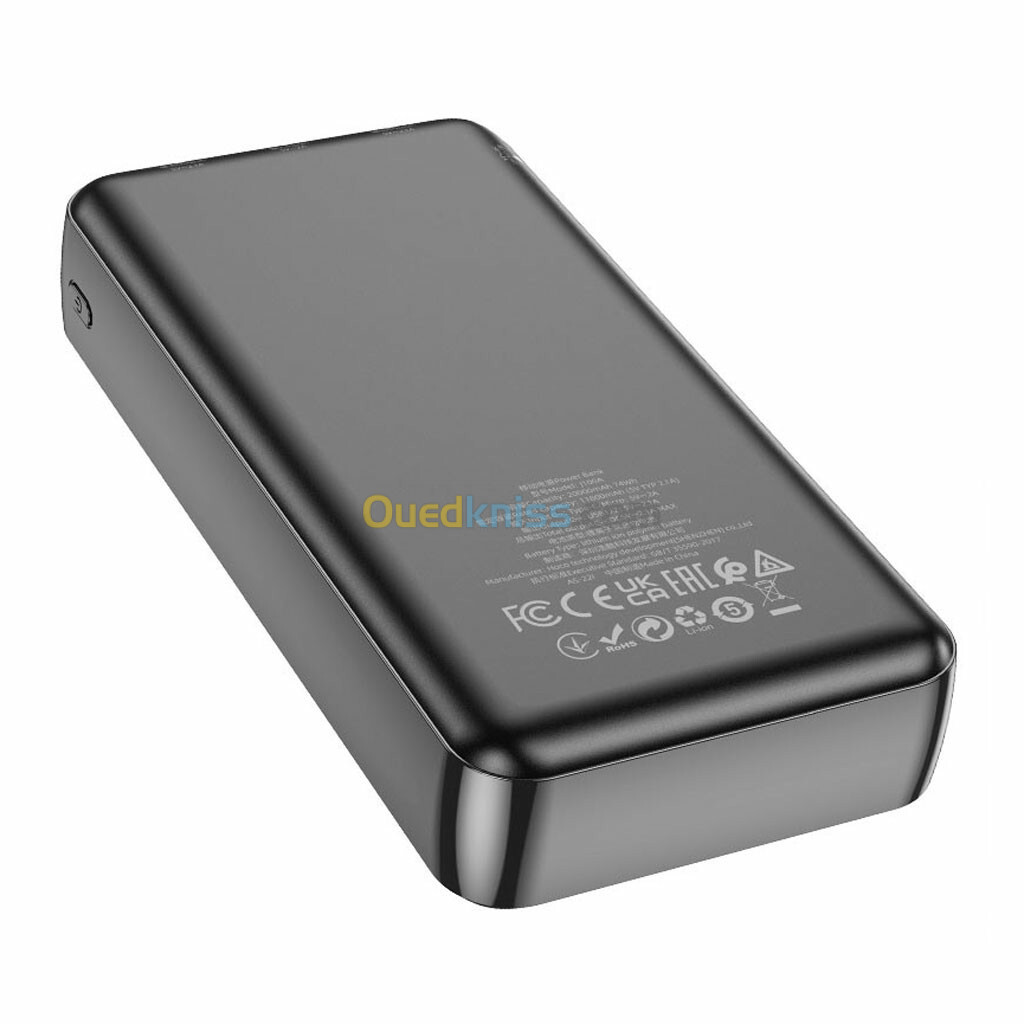 Hoco Power bank Mobile High-ranking 20000mAh Dual USB