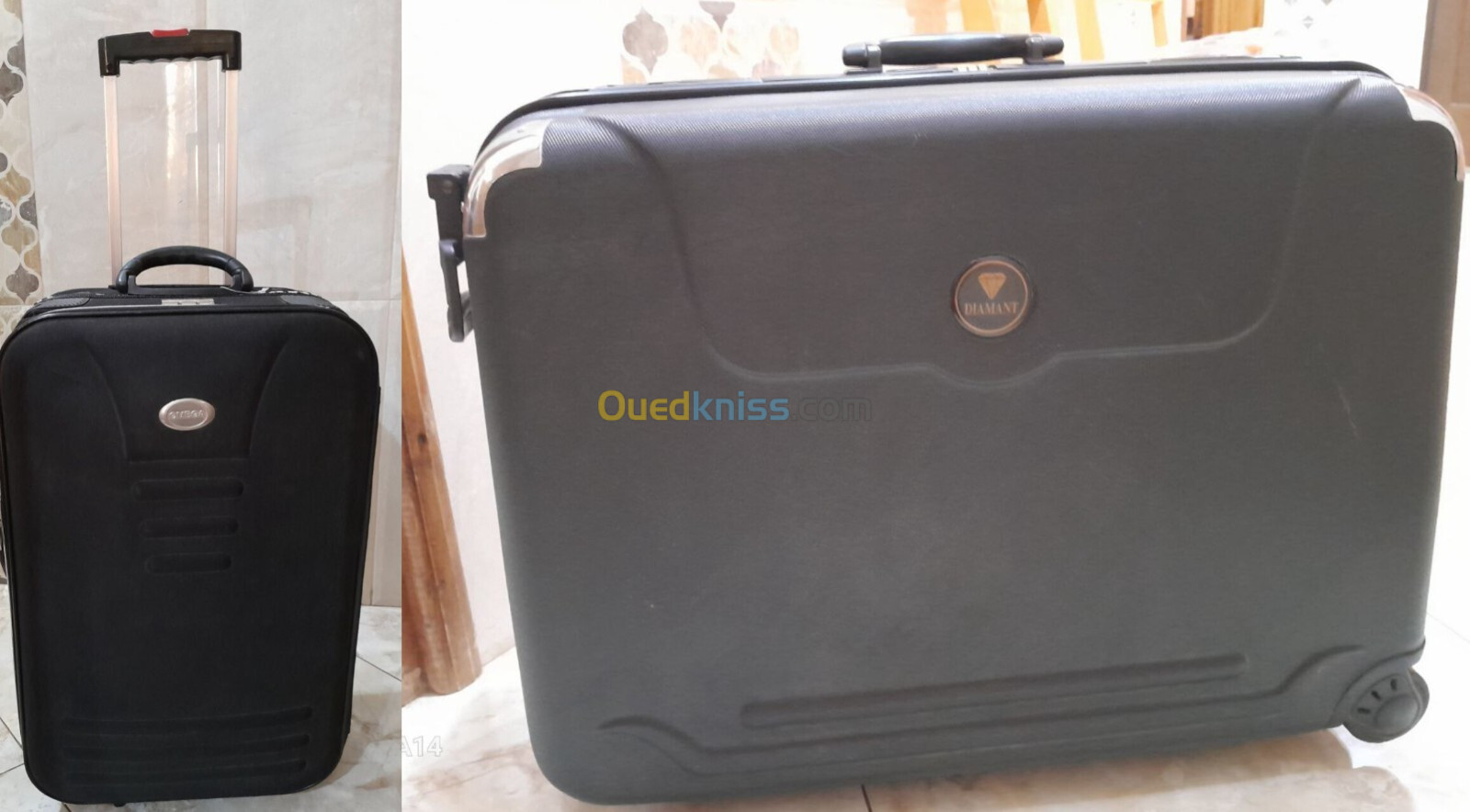  Deux Valises d'Occasion (à vendre ensemble ou séparément)