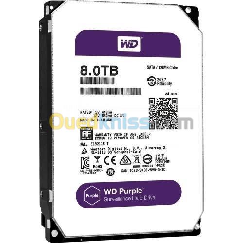 HDD 8T western digital purple