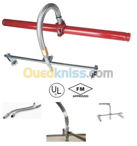 TETES SPRINKLERS K80 68C ET FLEXIBLE