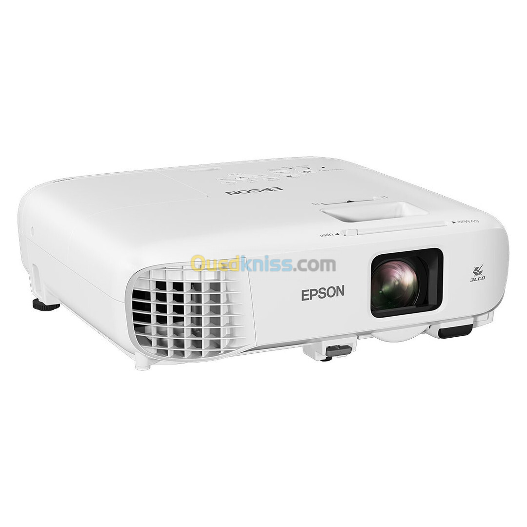 DATASHOW EPSON EB E20 3LCD XGA 3400 LUMENS, VGA, HDMI, USB, Composite, RS232C, Sortie audio