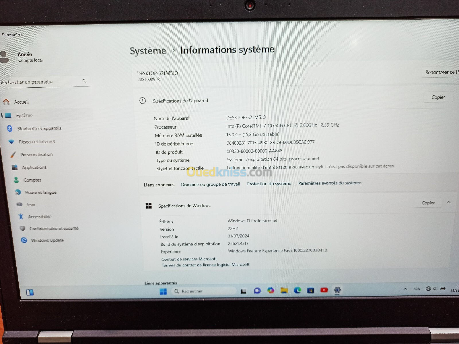 Lenovo ThinkPad P15 Gen 1 workstation 