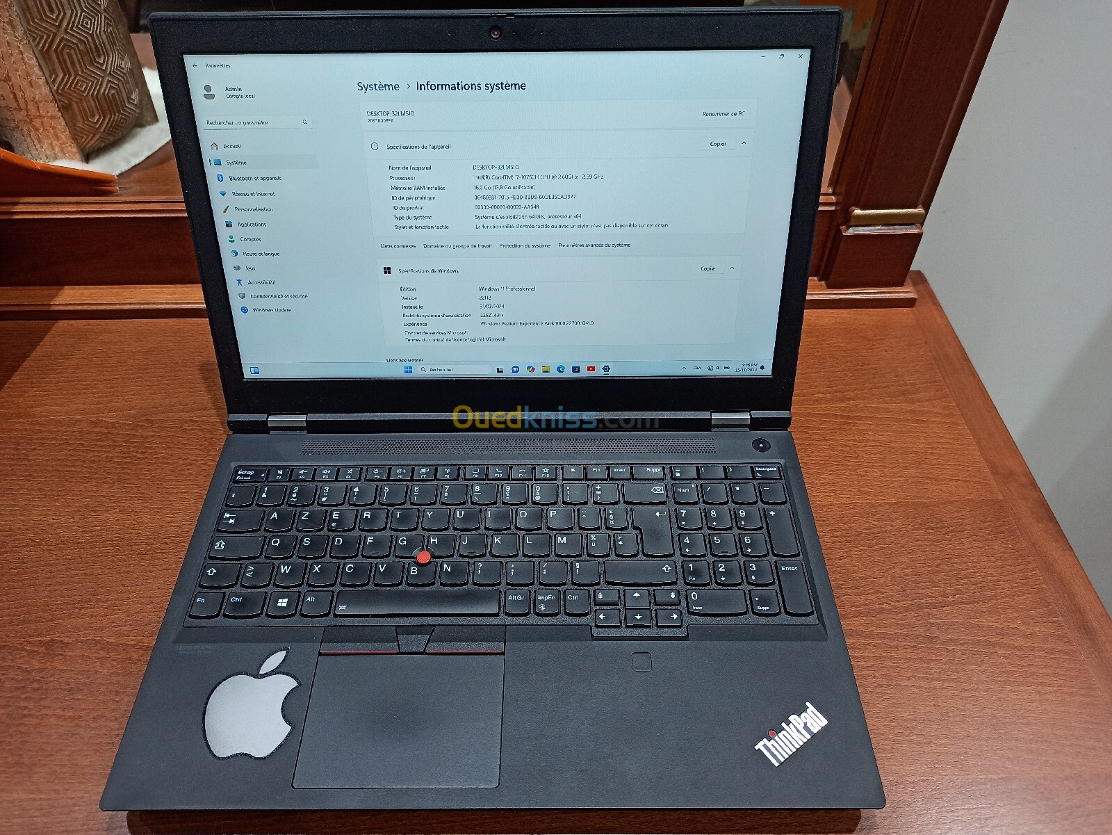 Lenovo ThinkPad P15 Gen 1 workstation 