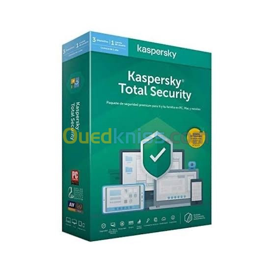 Kaspersky total security 1 ans 1 pc 