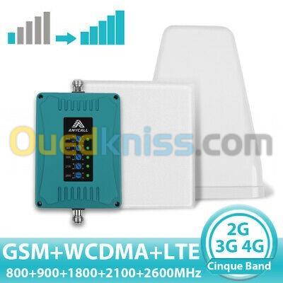 Amplificateur GSM Répéteur 500m2 Booster 2G 3G 4G Satisfait Ou Remboursé -  Alger Algeria