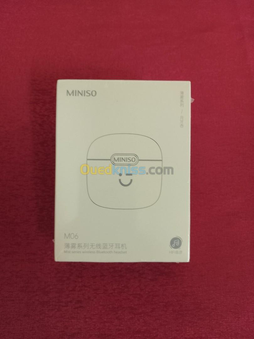  MINISO M06 سماعات بلوتوث جديدة قوة