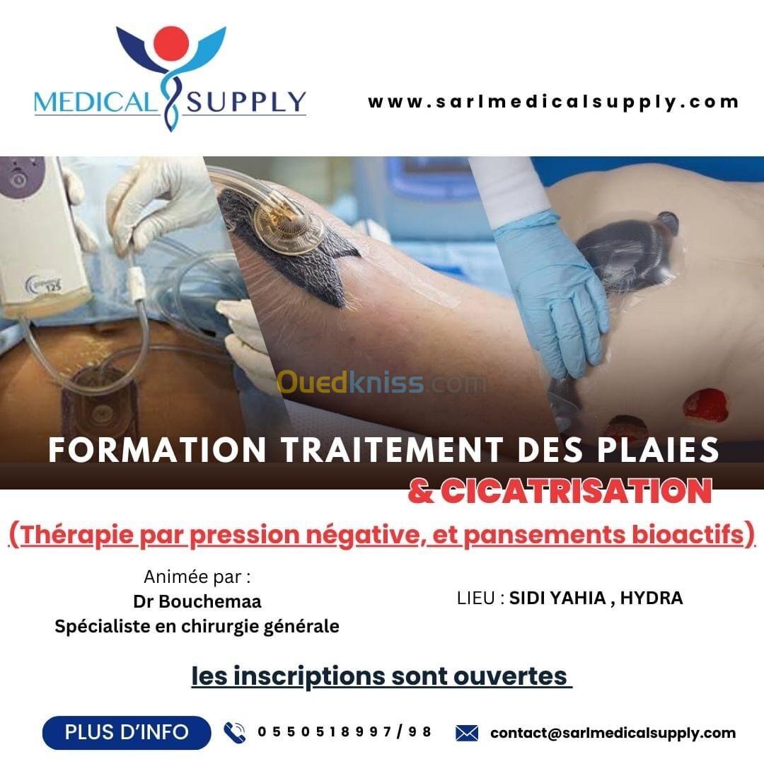 Formation traitement des plaies & cicatrisation