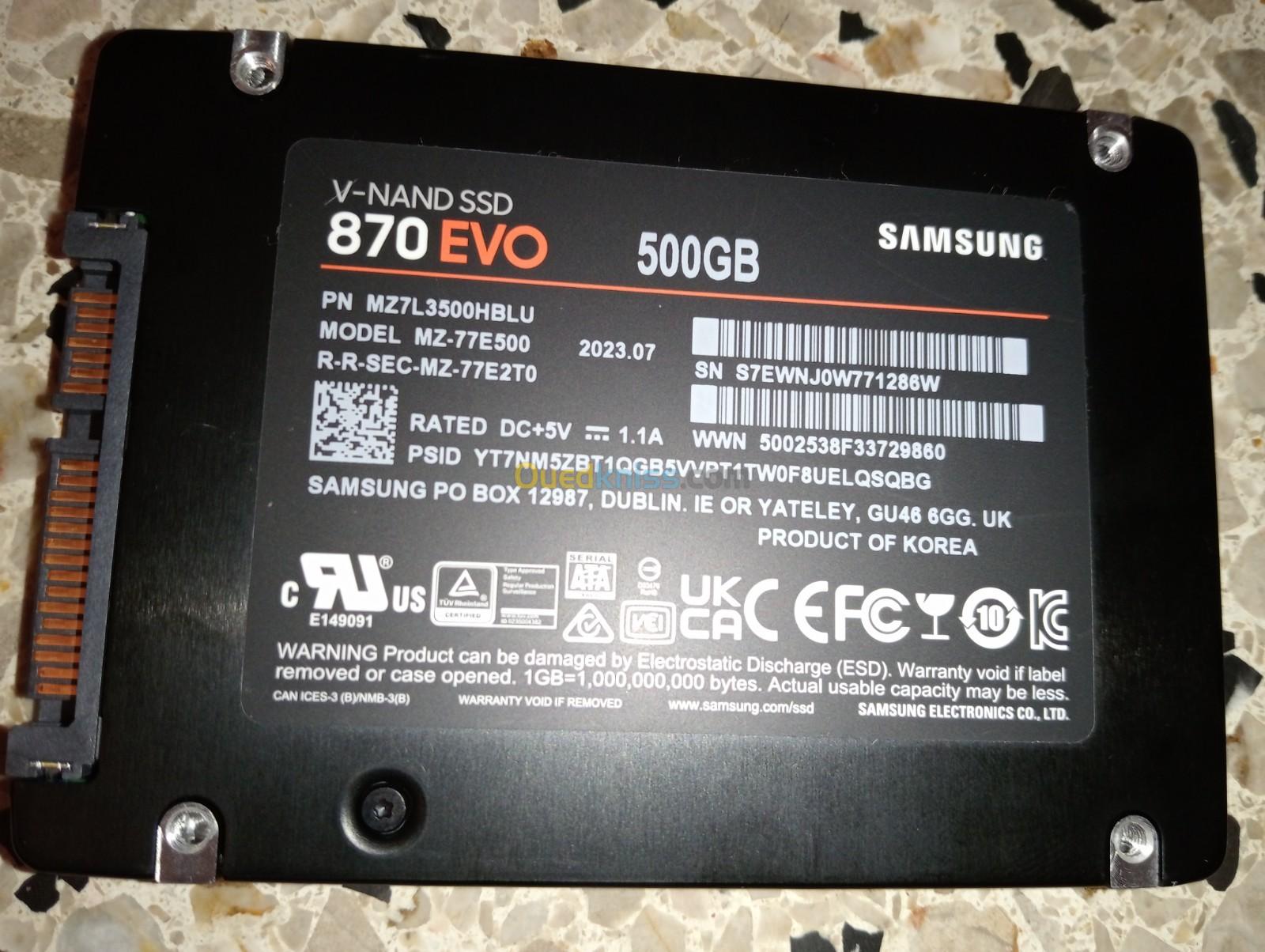 SSD samsung evo