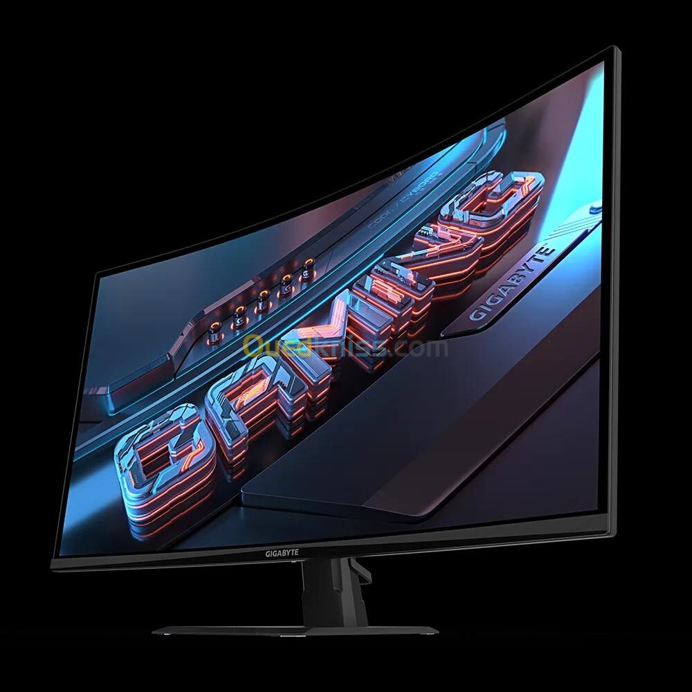 MONITEUR GIGABYTE GS32QC 31.5" QHD 165HZ 1 MS CURVED