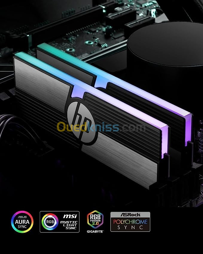 RAM GAMING HP V10 8GB 3200MHZ RGB