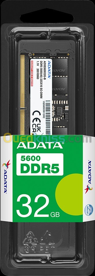 RAM ADATA 32GB DDR5 5600MHZ DESKTOP