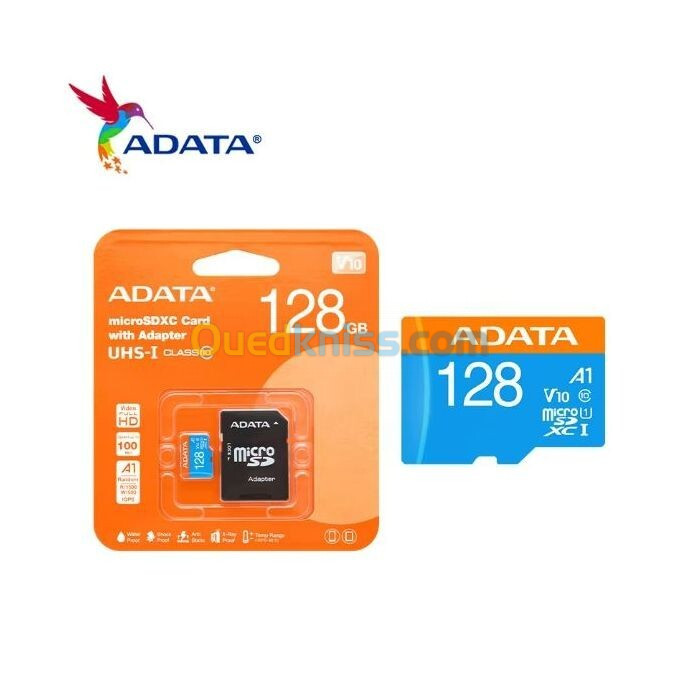 CARTE MEMOIRE ADATA 128 GB CLASS 10