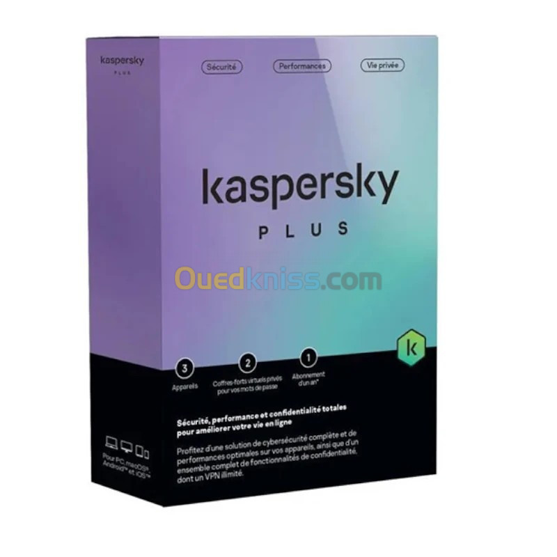 ANTIVIRUS KASPERSKY 3 PC PLUS