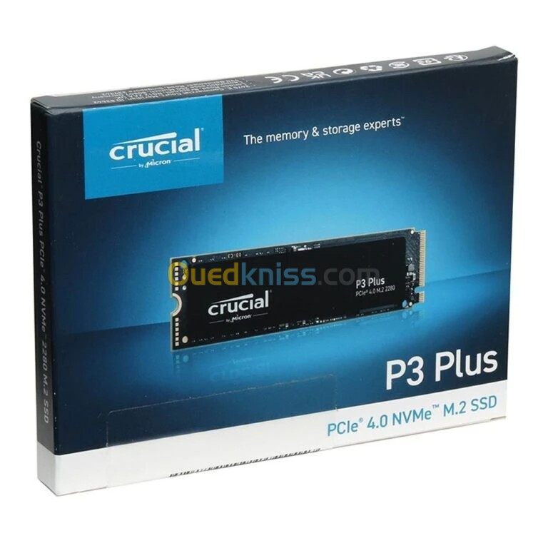 DISQUE SSD NVME CRUCIAL P3 PLUS 1TB GEN 4