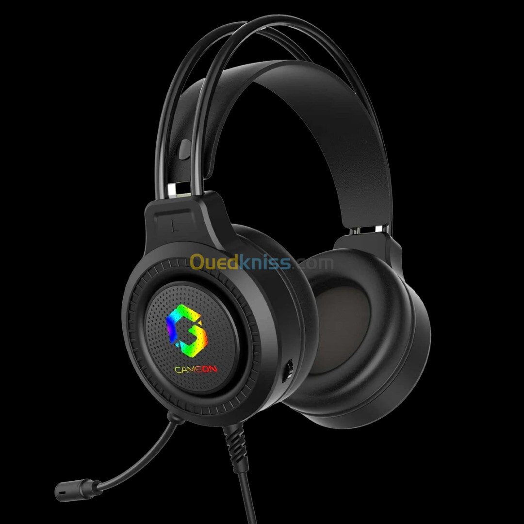 CASQUE GAMEON GOT101 SHADOWFIRE RGB BLACK