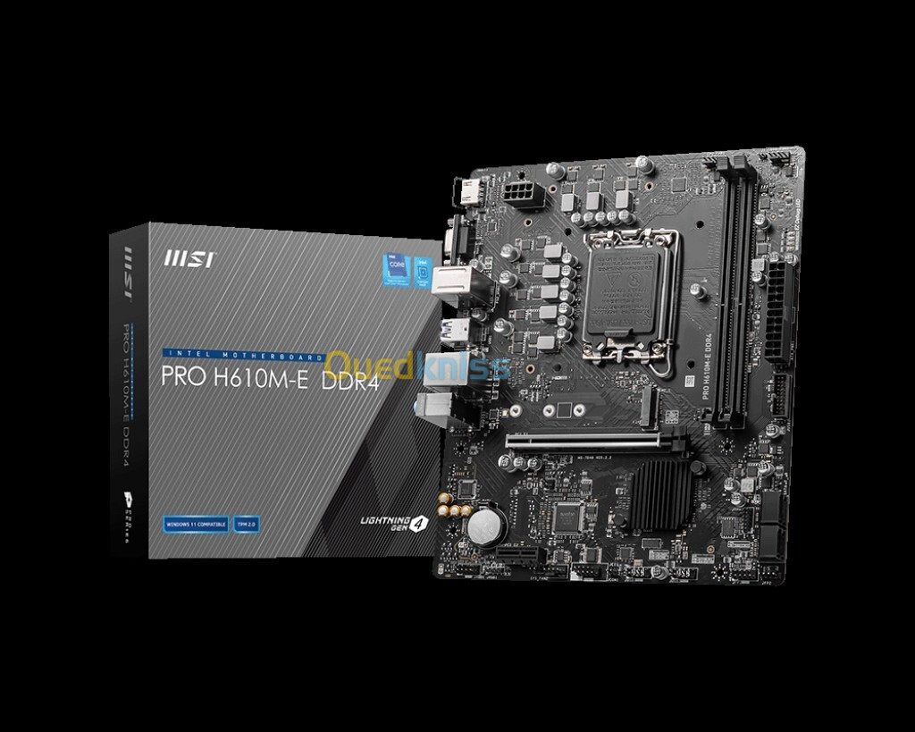 CARTE MERE MSI PRO H610M-E DDR4