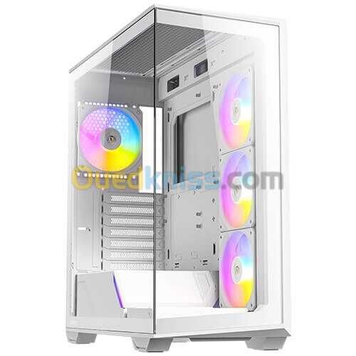 BOITIER ANTEC C3 ELITE WHITE 4 FAN RGB