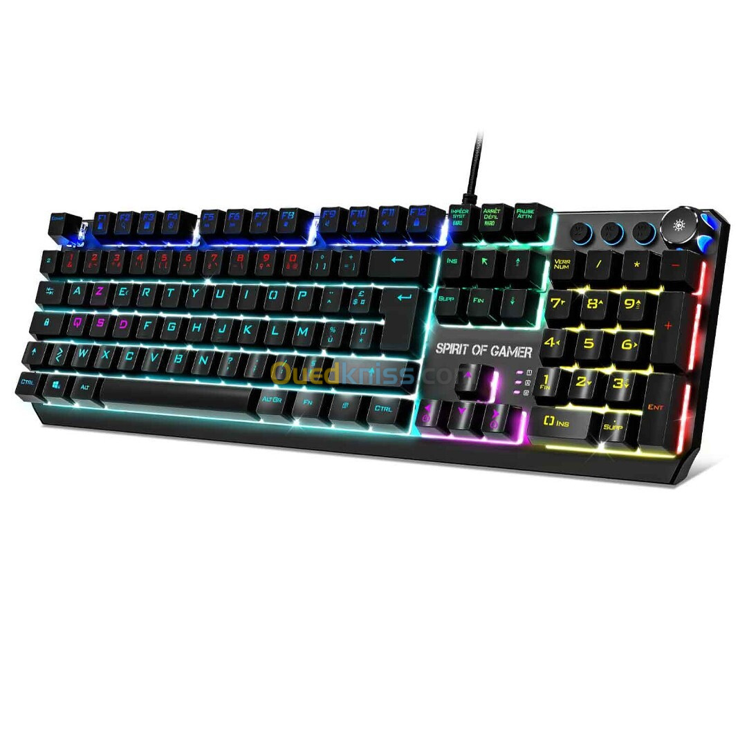 CLAVIER SPIRIT OF GAMER K400 