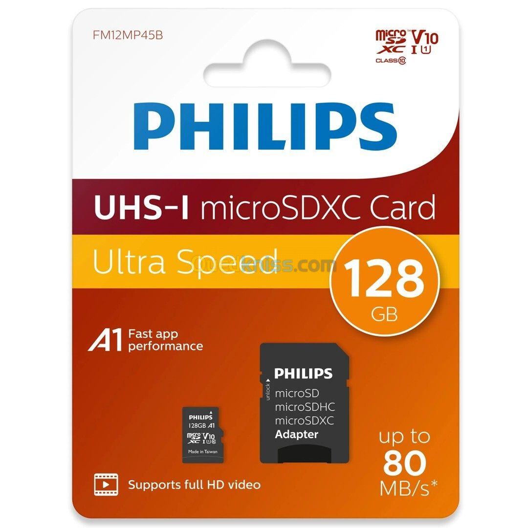 CARTE MEMOIRE PHILIPS 128GB