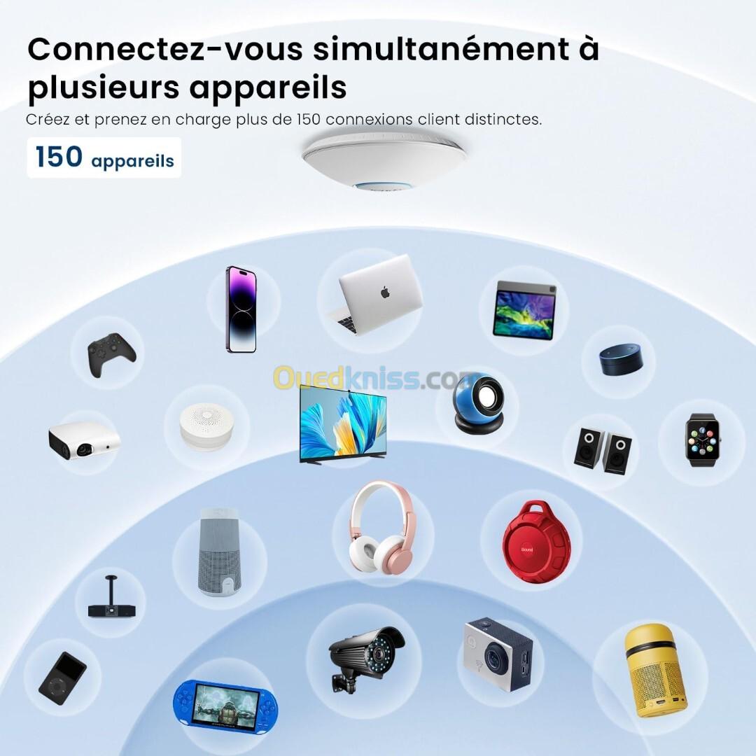 POINT D'ACCES TENDA I27 WIFI 6 AX3000 GIGABIT DOUBLE BANDE