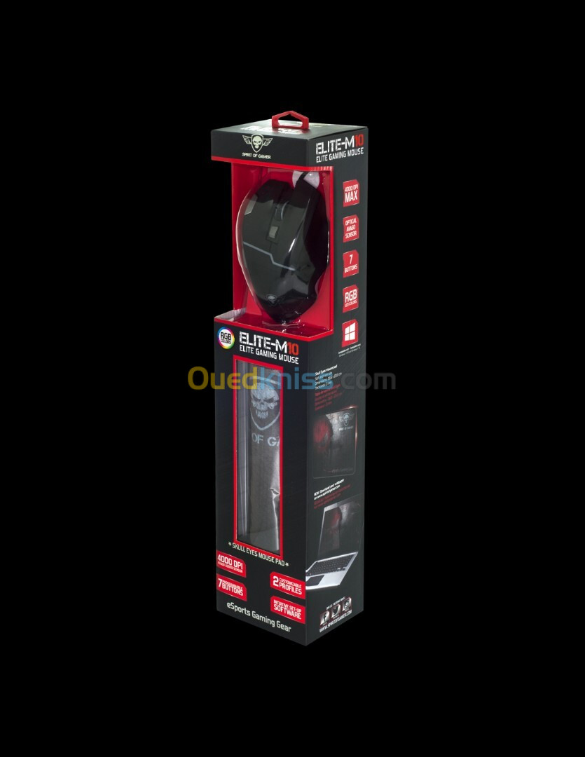 PACK SOG ELITE M10 | SOURIS + TAPIS