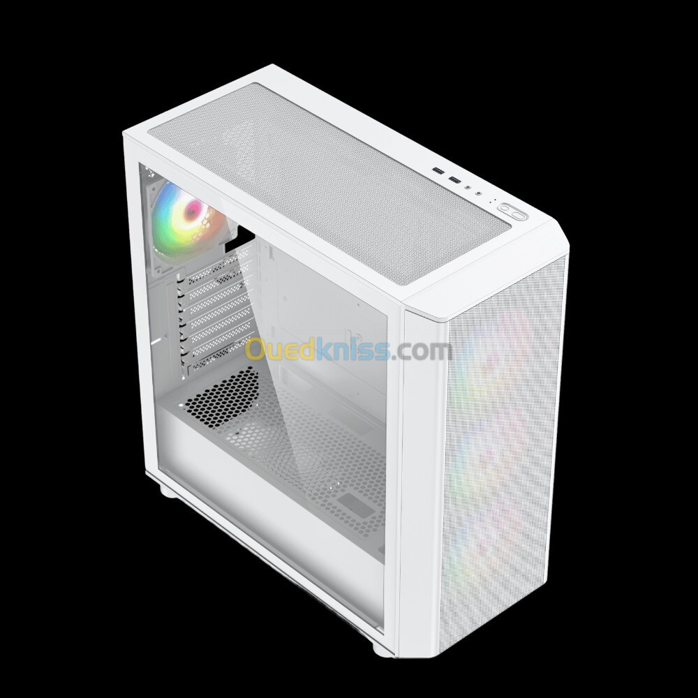 BOITIER RAIDMAX X606 WHITE 4FAN