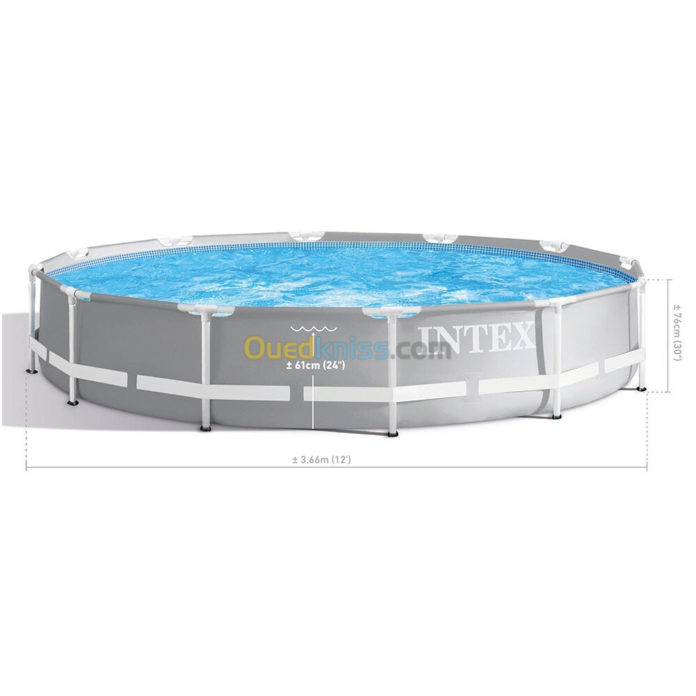 Piscine Prism Frame ronde 3.66 x 0.76 m 