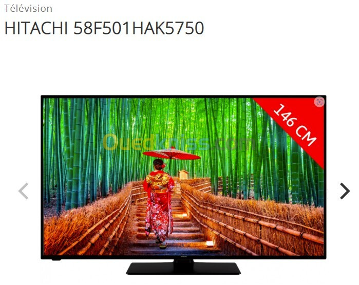 TV HITACHI 58 pouces