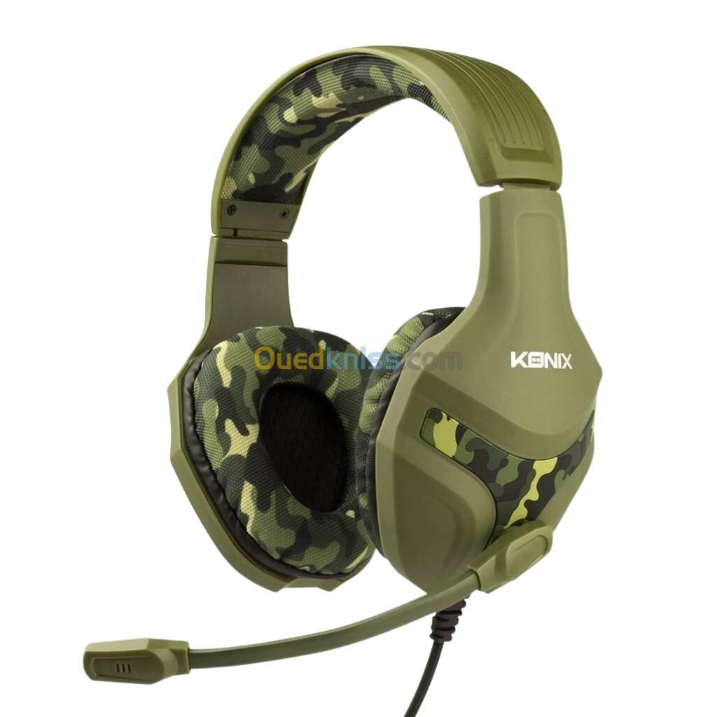 Mythics Casque gaming filaire PS-400 pour console Haut-parleurs 40 mm - Microphone