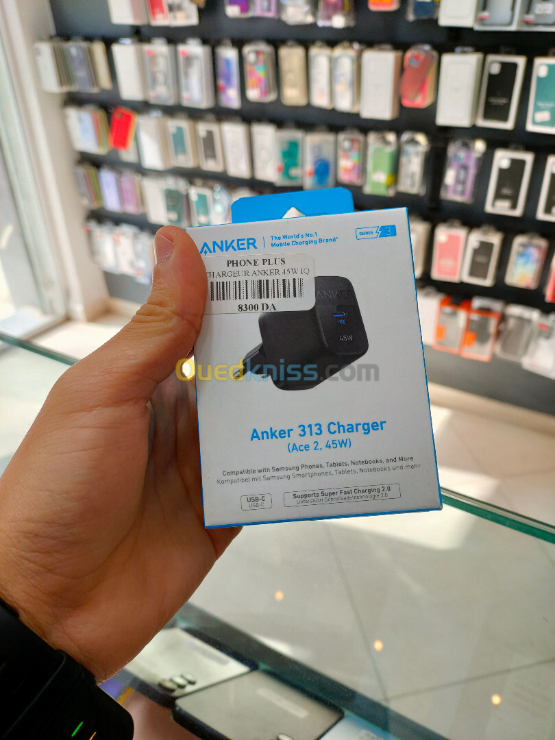 CHARGEUR ANKER 20W 30W 45W